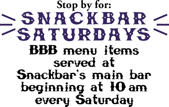 SnackbarSaturdays