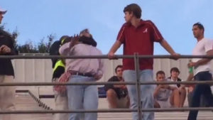 Watch Vaught-Hemingway Security Take Out an Alabama Fan Tossing Drinks