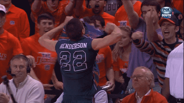 Marshall Henders vs. Auburn Student Section