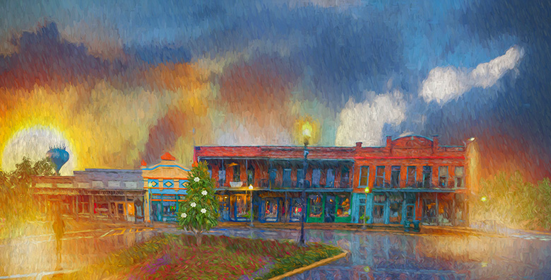 Michael Underwood "Oxford Mississippi, A Ritual Rain"