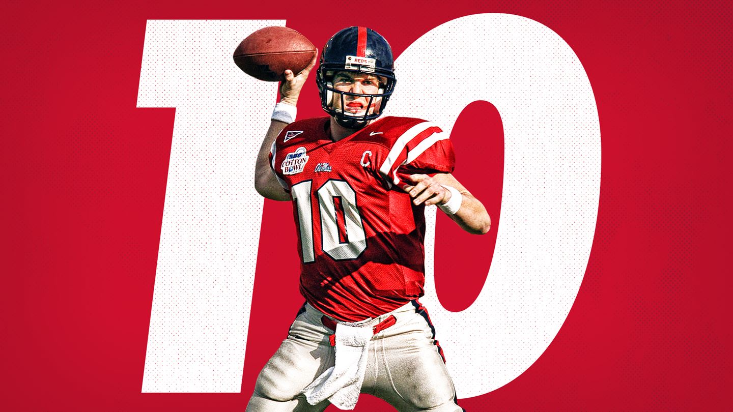 Ole Miss Football to Retire Eli Manning 