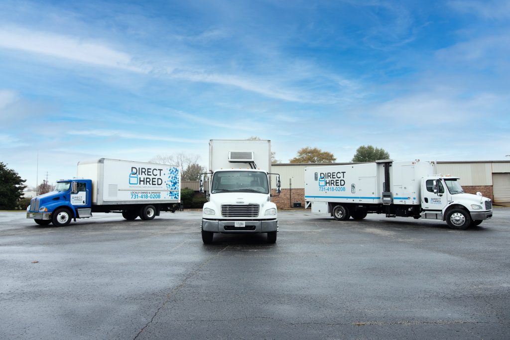 direct shred trucks